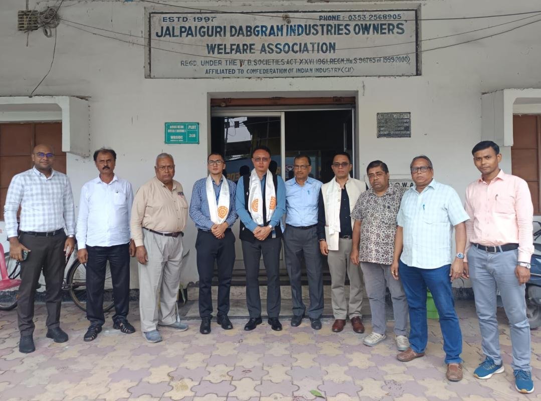 Industrial visit by a team from Mozoram headed by one of the Hon_ble MLA of Govt. of Mizoram